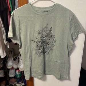 flower t shirt